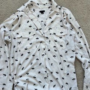 Ann Taylor Camp Shirt